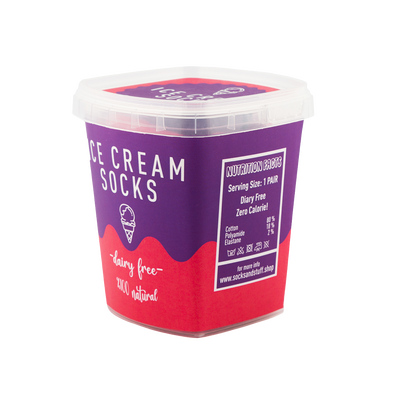 Berries Sorbet Ice Cream Socks