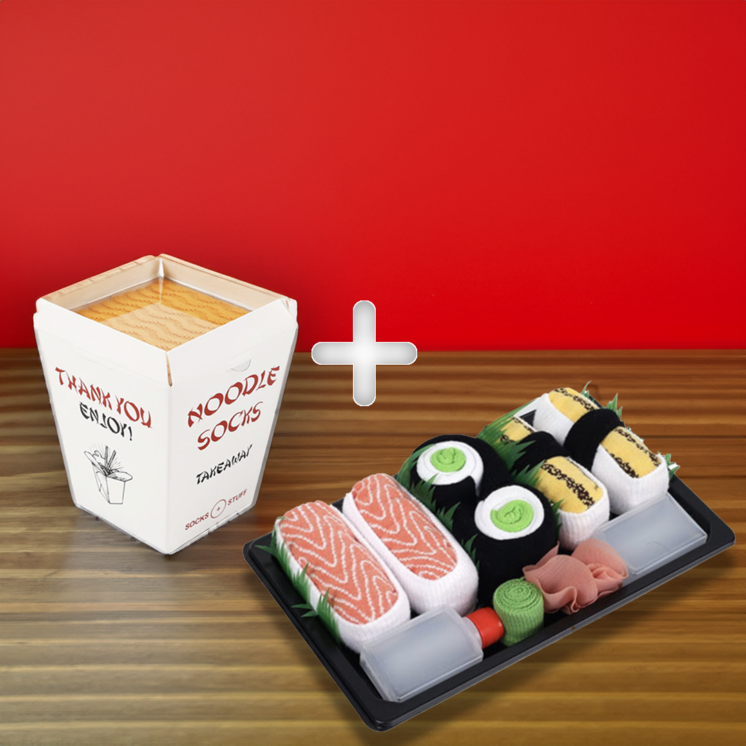 Gift Bundle Pack: Any 3 Pair Sushi + Noodle