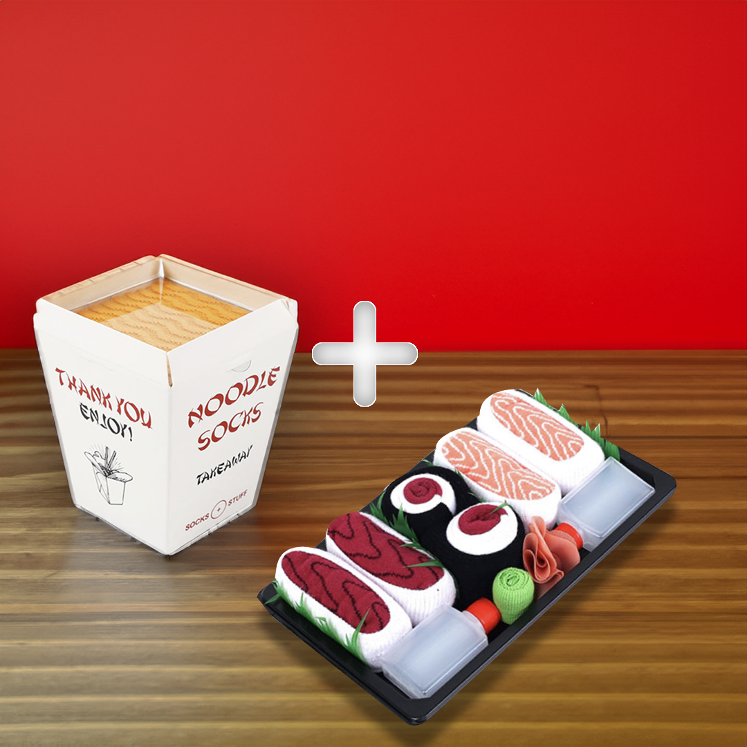 Gift Bundle Pack: Any 3 Pair Sushi + Noodle