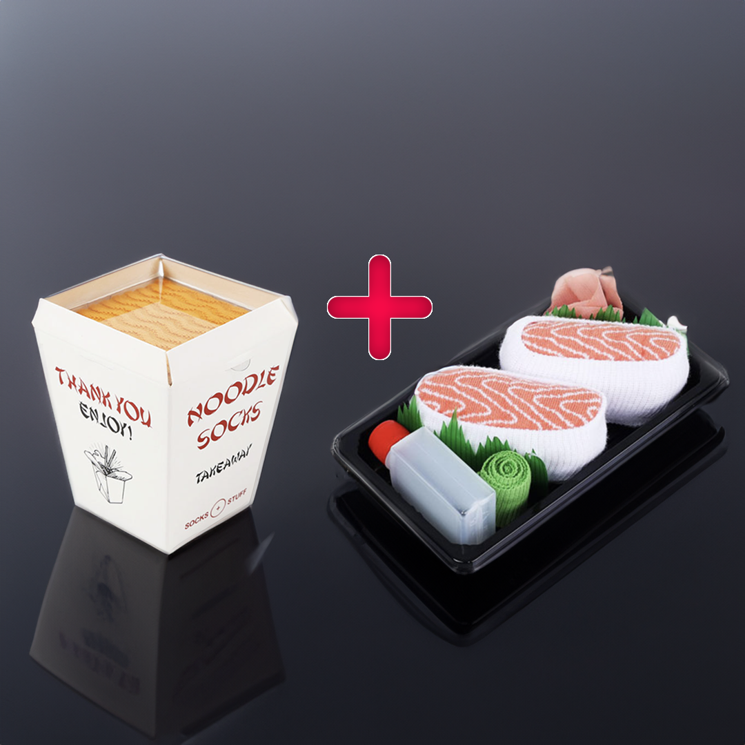 Gift Bundle Pack: Any 1 Pair Sushi + Noodle