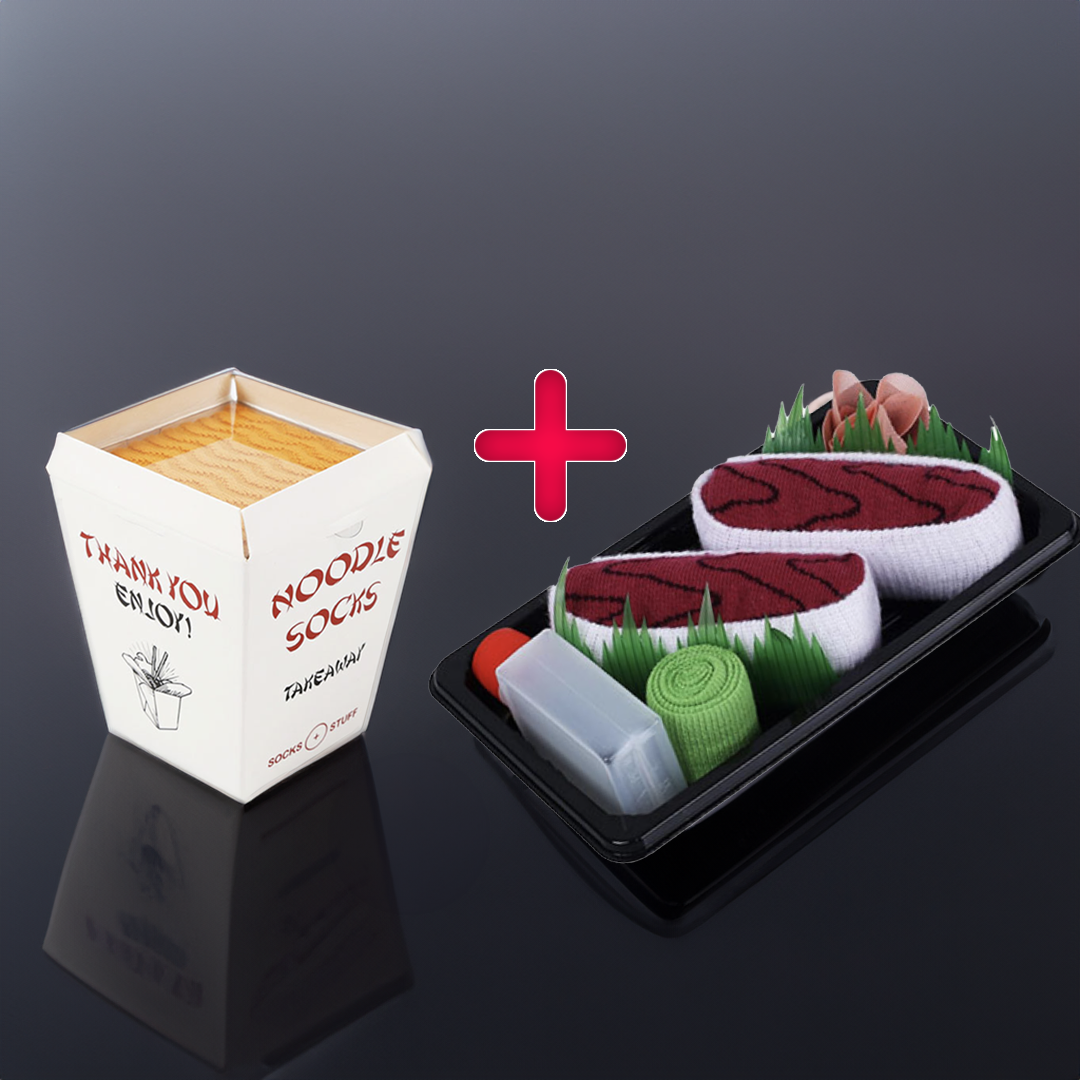 Gift Bundle Pack: Any 1 Pair Sushi + Noodle