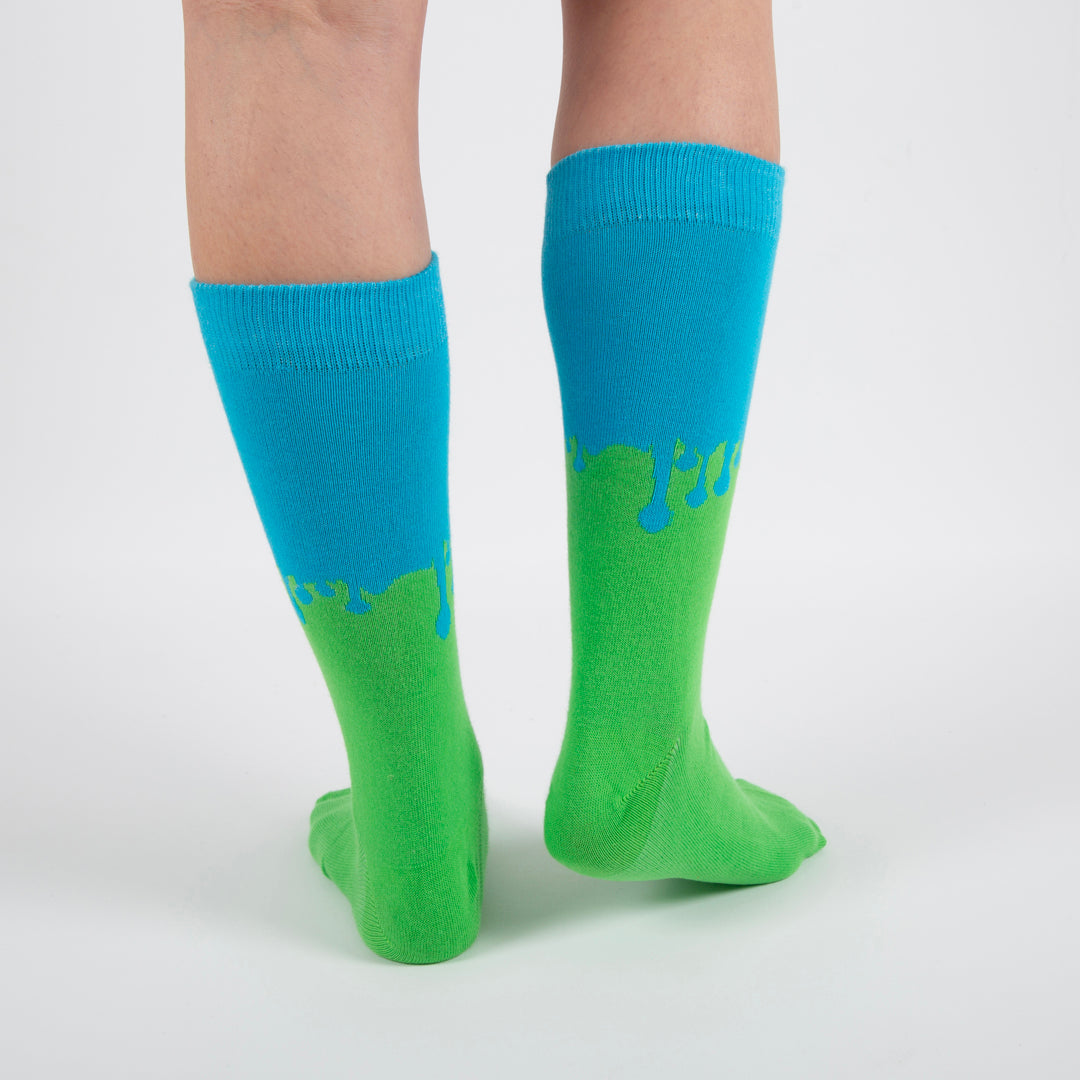 Mint Sorbet Ice Cream Socks