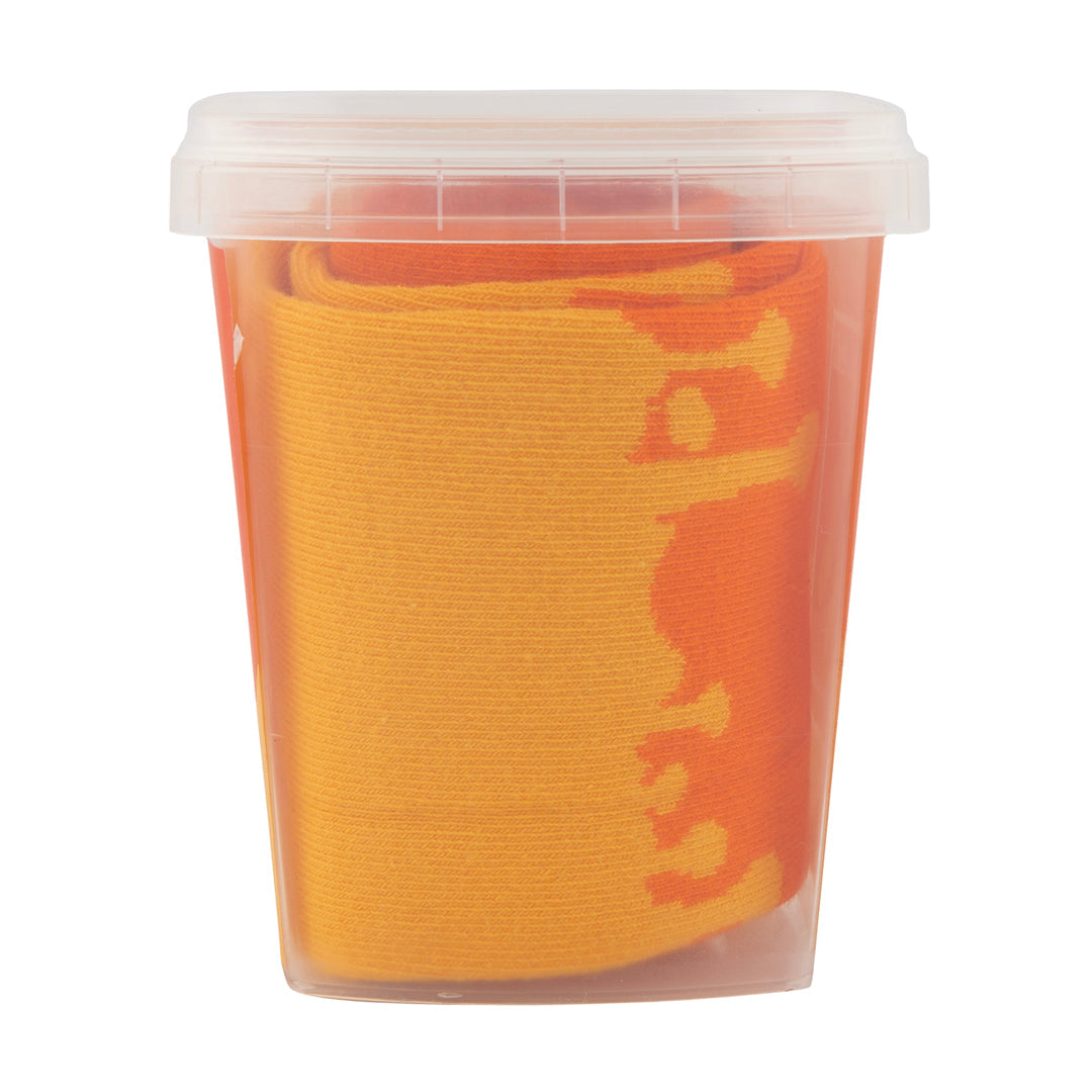 Orange Sorbet Ice Cream Socks
