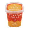 Orange Sorbet Ice Cream Socks