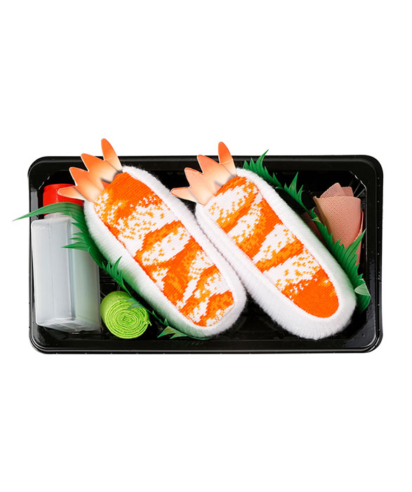 Shrimp Sushi Socks