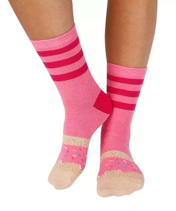 Strawberry Sprinkles Kids Doughnut Socks