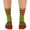 Pistachio Swirl Kids Doughnut Socks