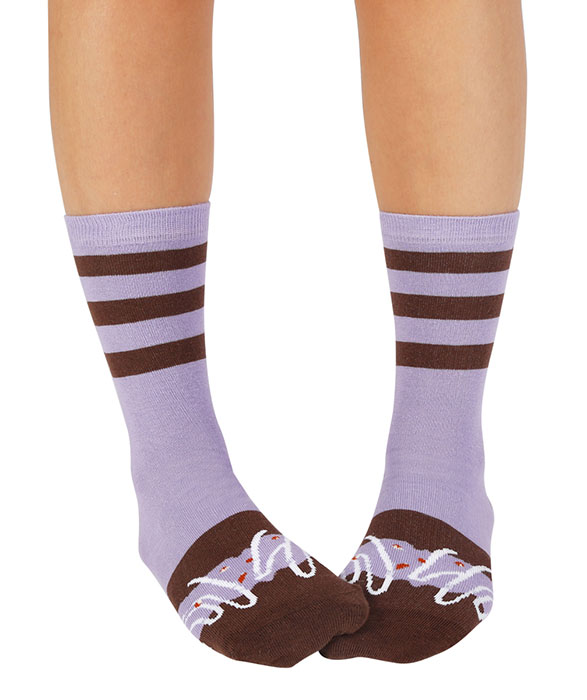 Berry Berry Donut Socks