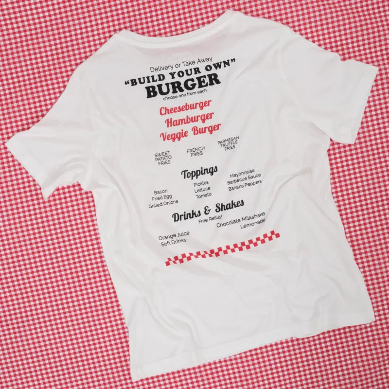 Open 24/7 Burger T- Shirt