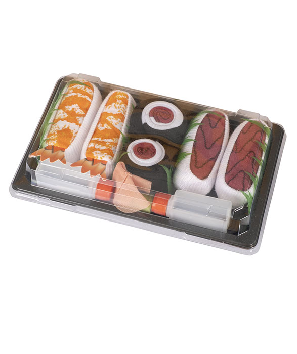 Sushi Socks Gift Set Bento Box #4