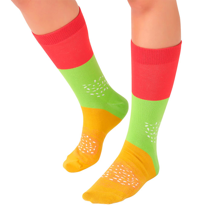 Burger Socks Box