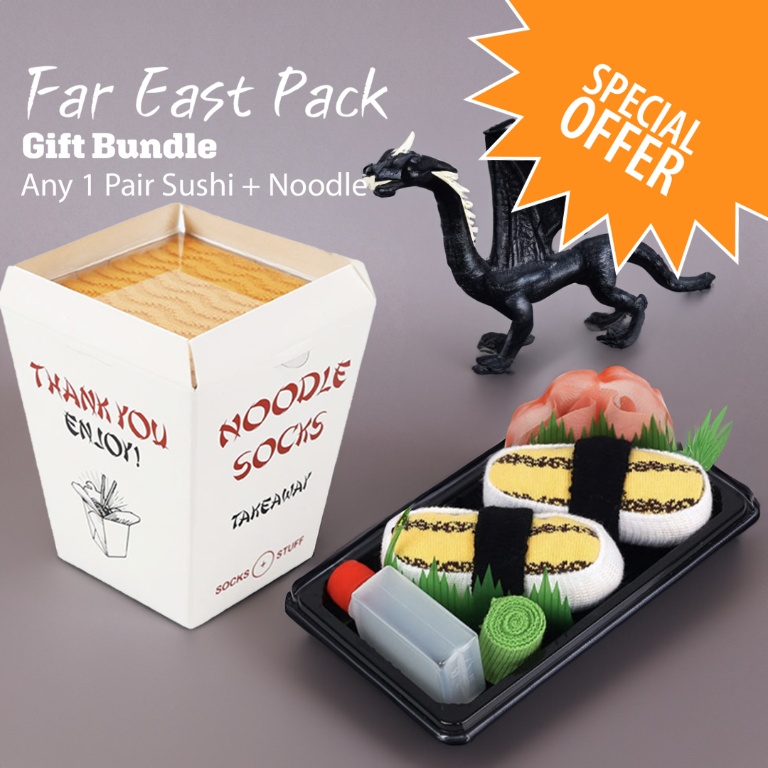 Gift Bundle Pack: Any 1 Pair Sushi + Noodle