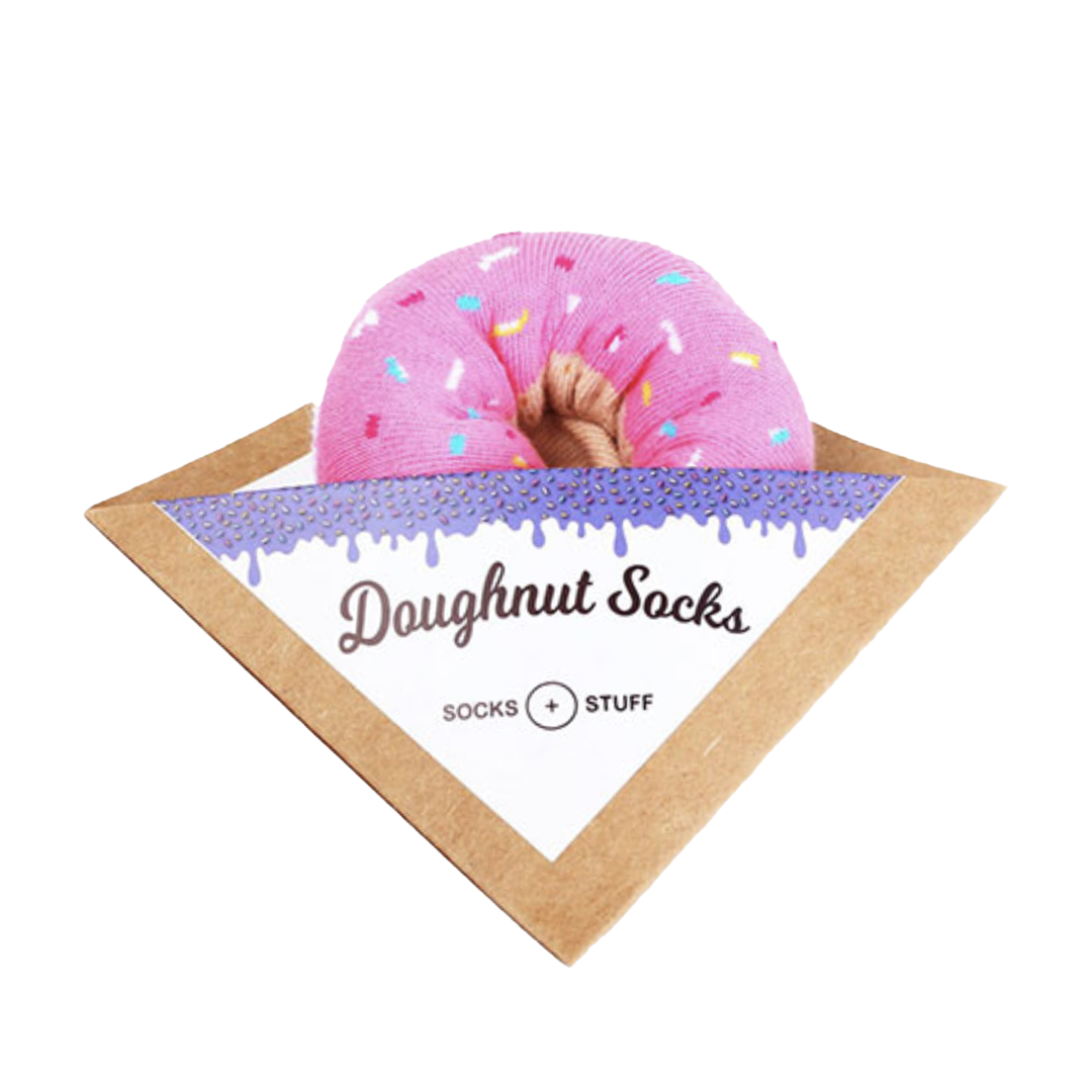 Strawberry Candy Donut Socks