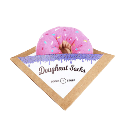 Strawberry Sprinkles Kids Doughnut Socks