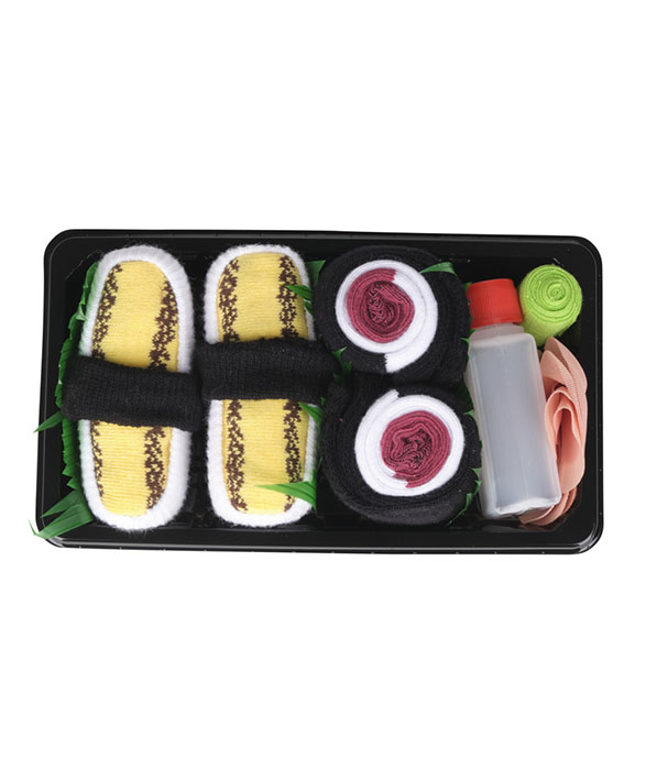Kids Egg Nigiri Maki Sushi Socks Set
