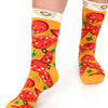 Pepperoni Pizza Slice Socks