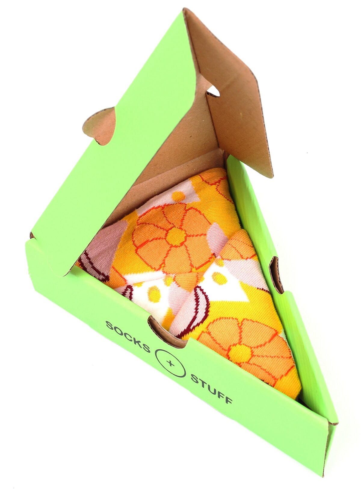 Hawaiian Pizza Slice Socks