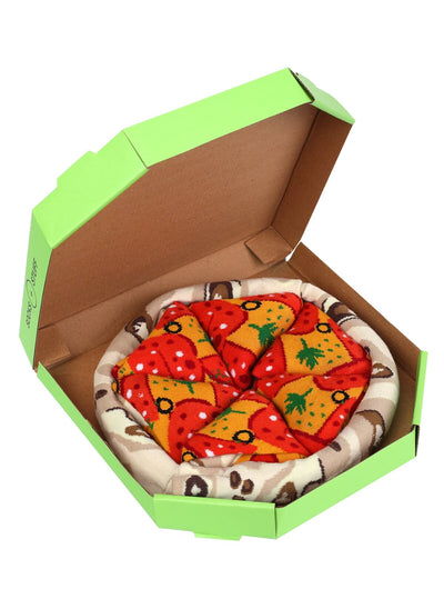Gift Bundle Pack: 4 pair of Pepperoni pizza slices + Spaghetti t-shirt