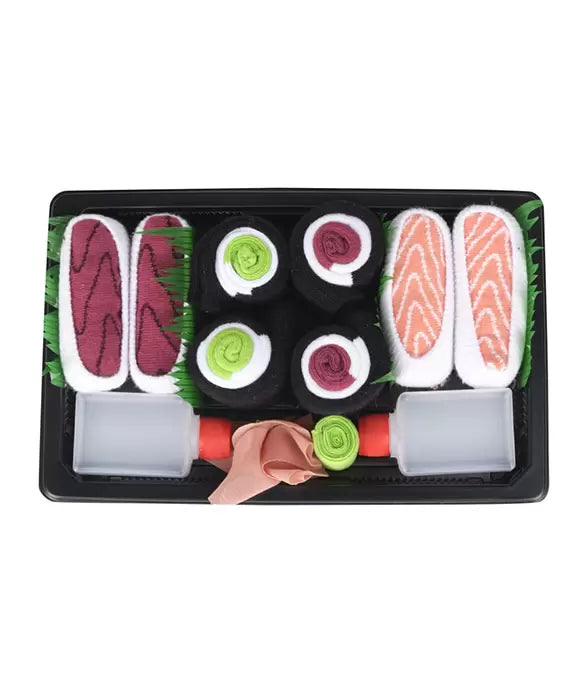 Kids Sushi Socks Bento Box set #1