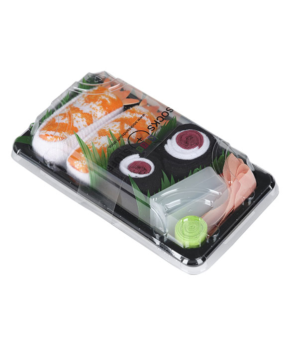 Kids Shrimp Maki Sushi Socks Set