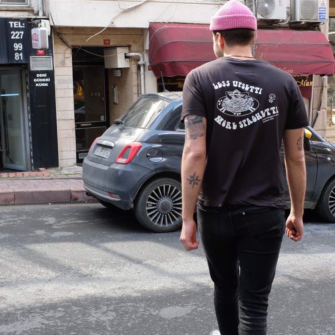 Less Upsetti More Spaghetti Tshirt