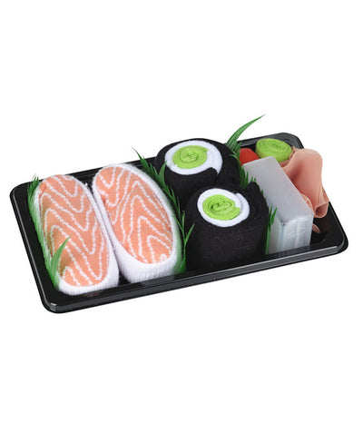 Kids Salmon Maki Sushi Socks Set