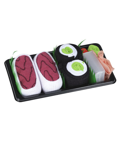 Kids Tuna Maki Sushi Socks Set